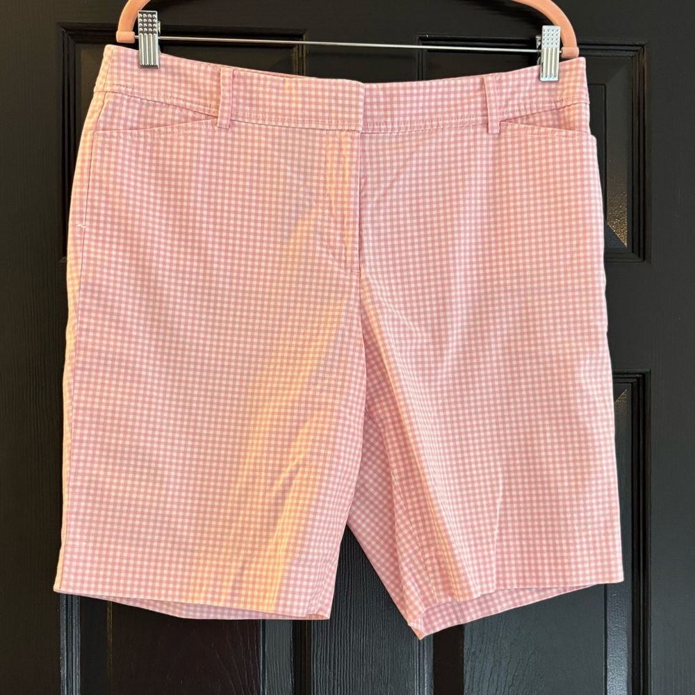 Talbots Checked Shorts - Size 12P